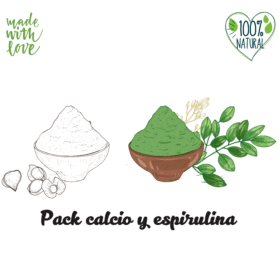 Espirulina y Calcio para Perros y Gatos