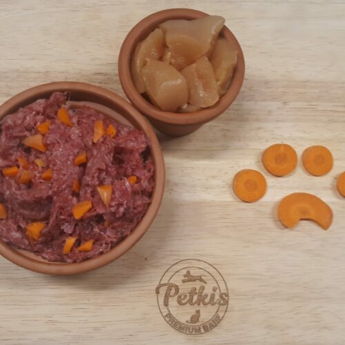 Menu-pollo-inciacion-para-perro-petkis-barf